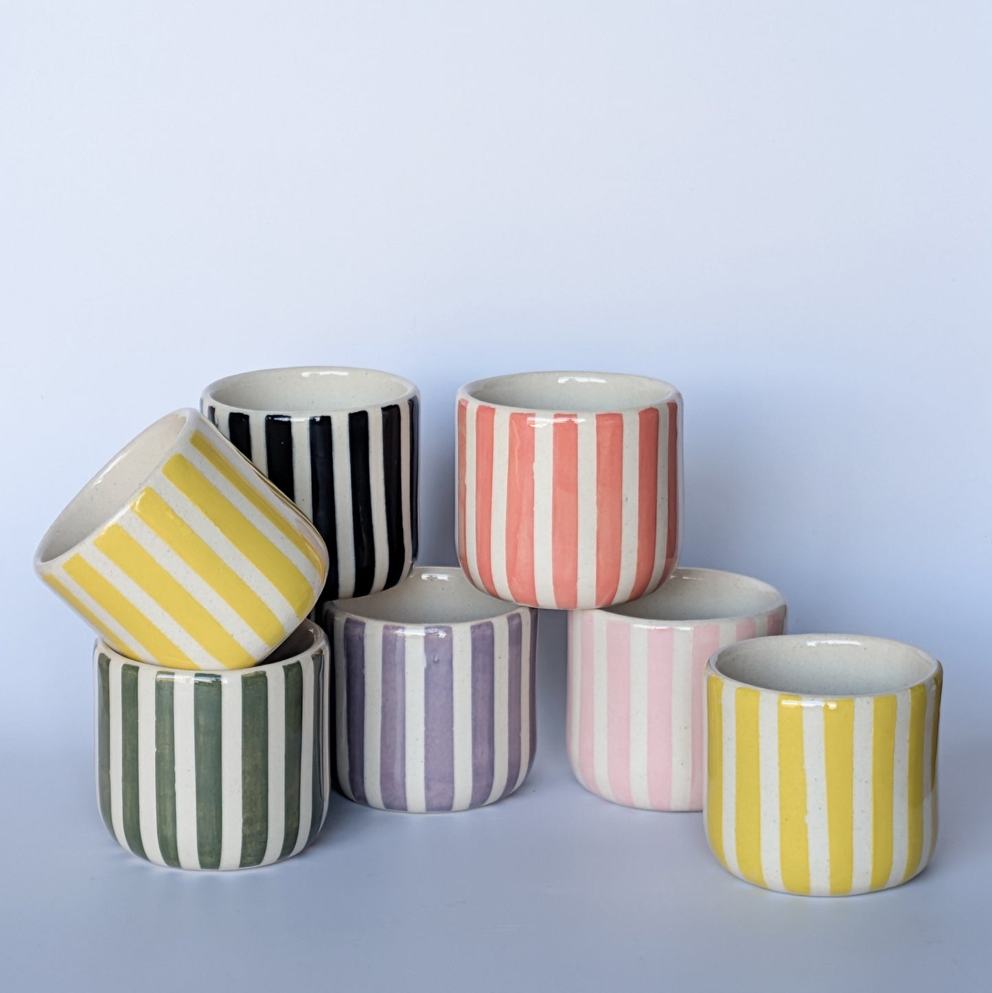 Tasses à café Rayures