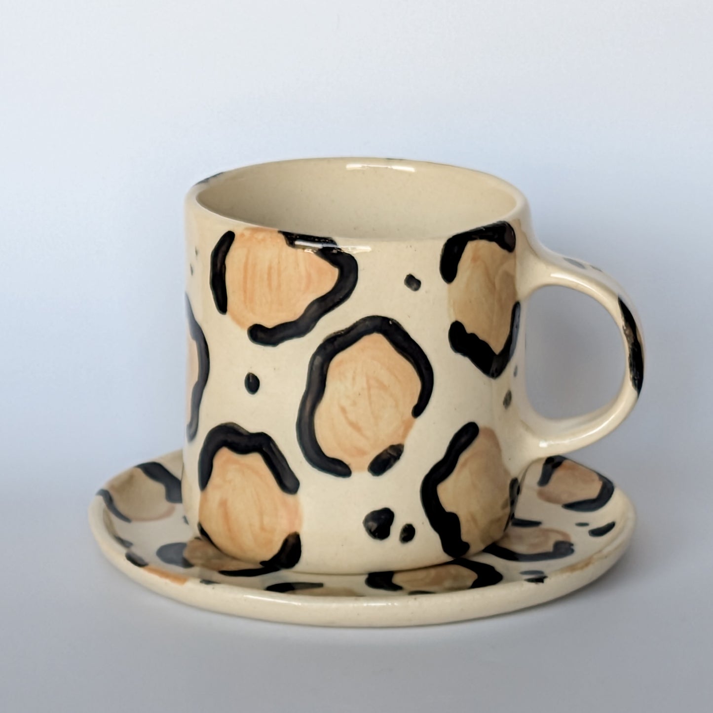 Mug avec anse Léopard