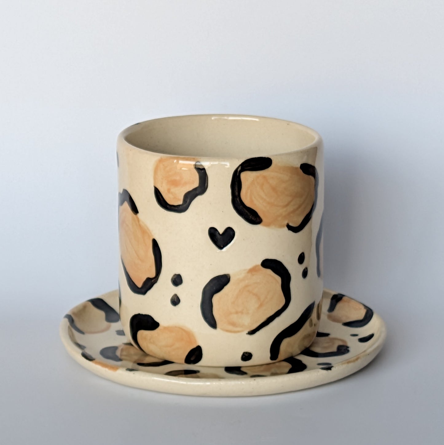 Mug avec anse Léopard
