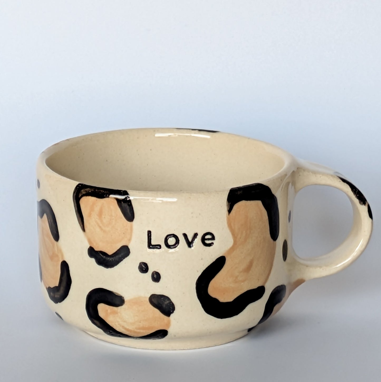 Demi Mug avec anse Léopard