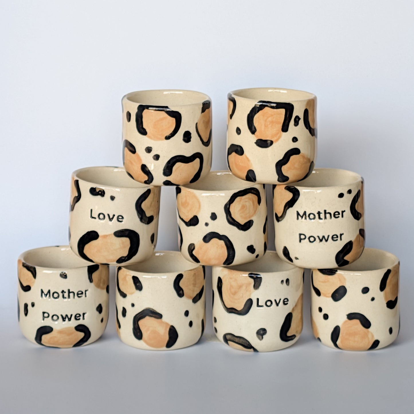 Tasses à café Léopard