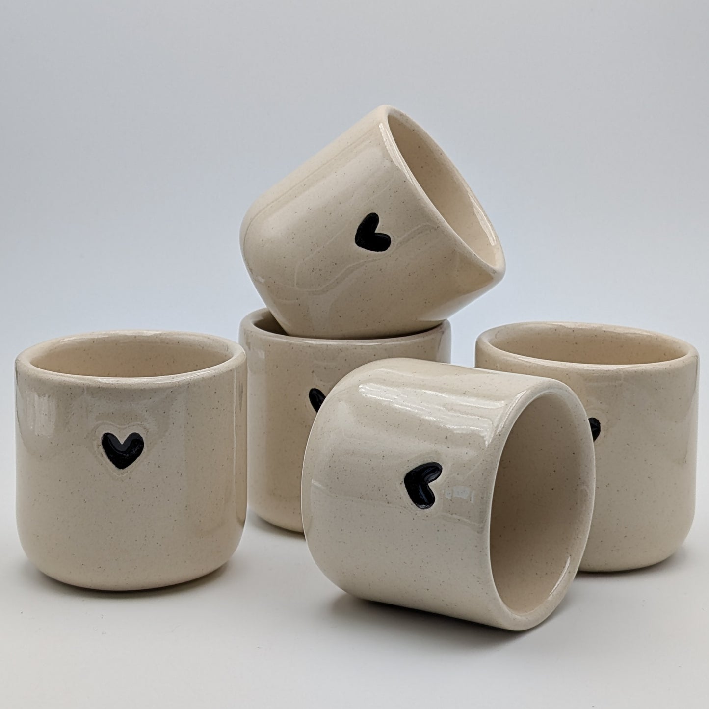 Tasses à café Petit Cœur